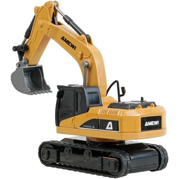 Amewi Mini Excavator 1:64 Proportional 8-Channel RTR - Ages 6+