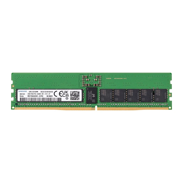 Samsung DDR5 Registered (RDIMM) 32GB 6400MHz PC5-51200 ECC 288-pin M321R4GA3EB2-CCP