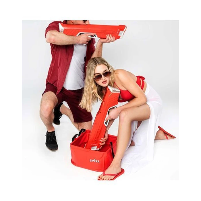 Spyra Default SpyraBase Red Foldable Water Container