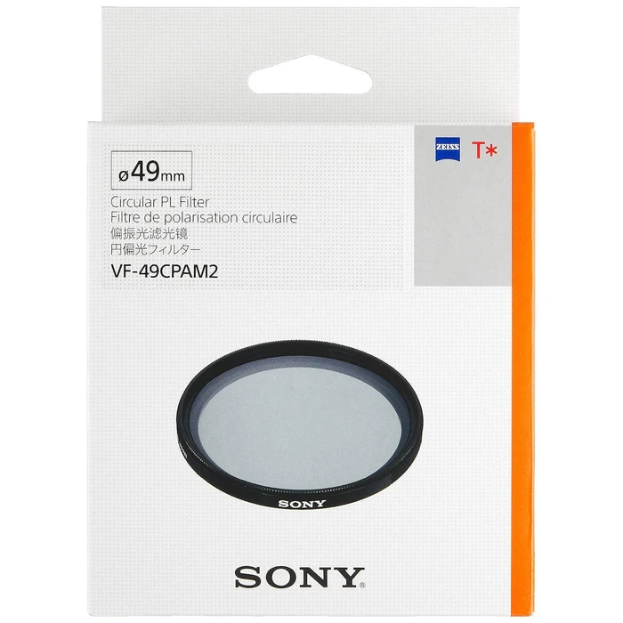 Sony Φίλτρο Circular Polarizer Carl Zeiss T* 49mm VF-49CPAM2
