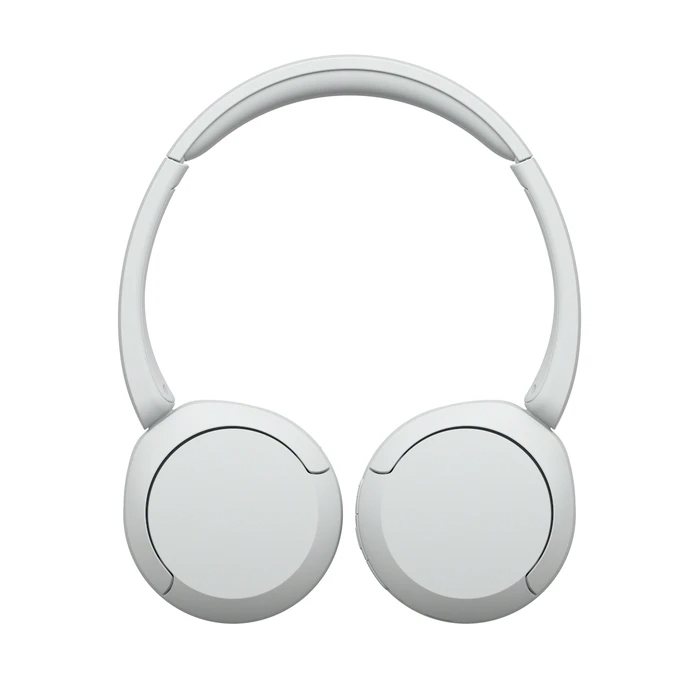 Sony WH-CH520 Ασύρματα / Ενσύρματα On Ear Ακουστικά με 50 ώρες Λειτουργίας και Quick Charge Λευκά