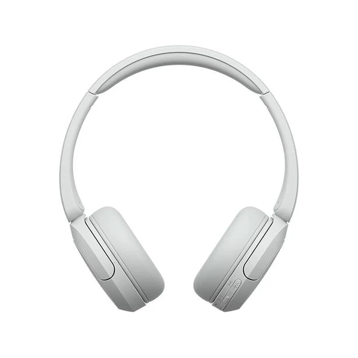 Sony WH-CH520 Ασύρματα / Ενσύρματα On Ear Ακουστικά με 50 ώρες Λειτουργίας και Quick Charge Λευκά