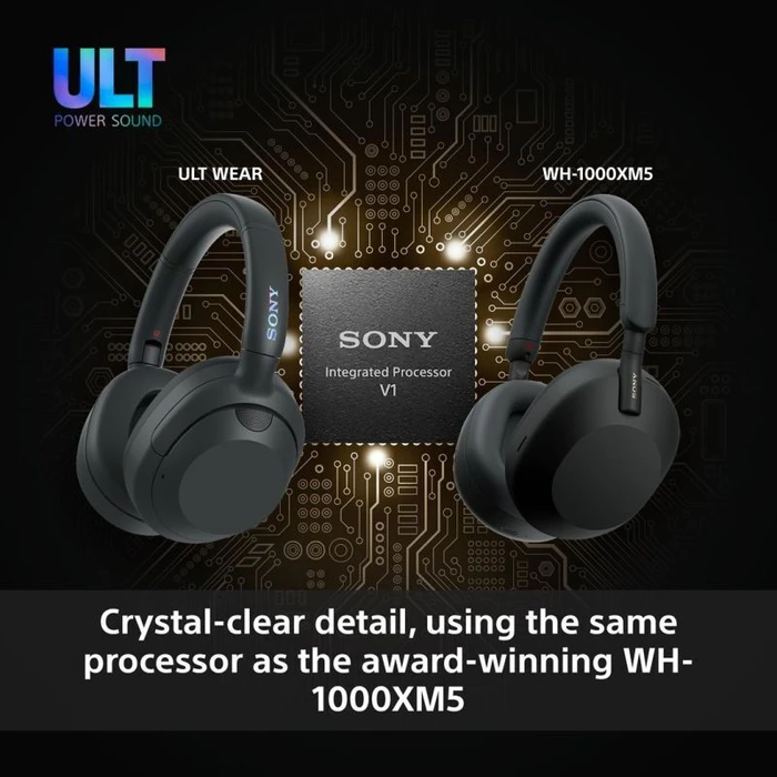 Sony ULT WEAR Ασύρματα/Ενσύρματα Over Ear Ακουστικά WH-ULT900NW Λευκό