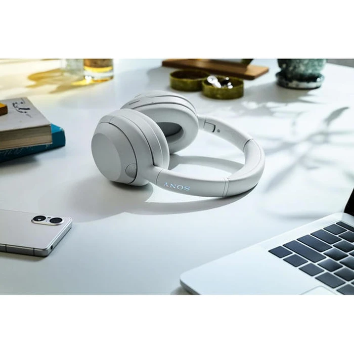 Sony ULT WEAR Ασύρματα/Ενσύρματα Over Ear Ακουστικά WH-ULT900NW Λευκό