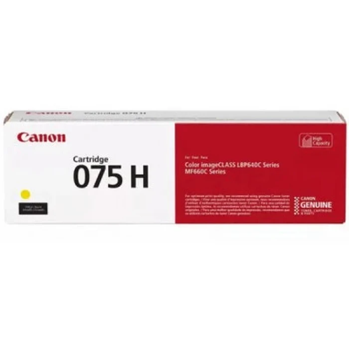 Canon Toner Cartridge 075H Yellow High Yield
