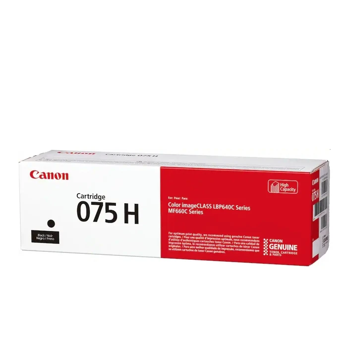Canon 075 H Γνήσιο Toner Laser Μαύρο 3500 Σελίδων (6369C002)
