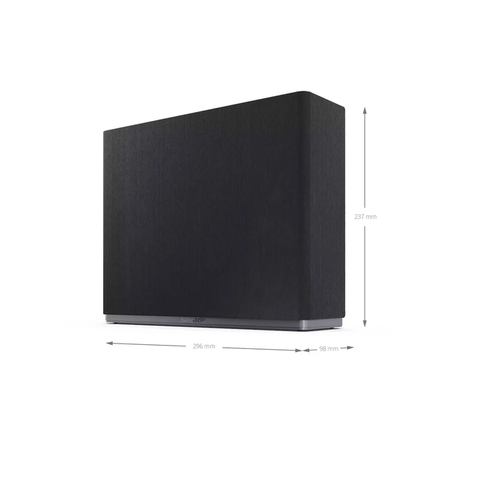 Subwoofers Sharp CP-AWS0101 schwarz