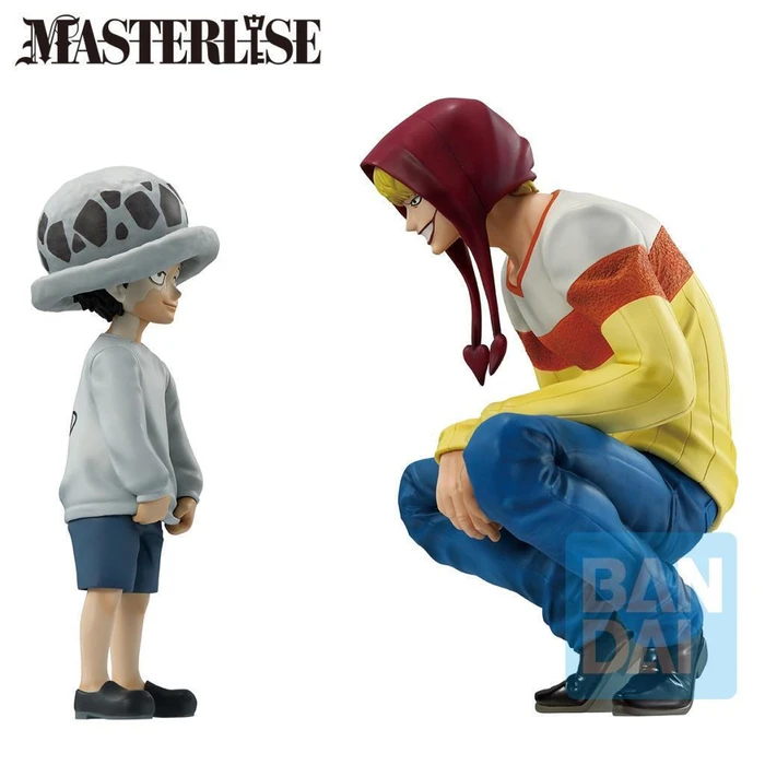 One Piece Trafalgar Law & Corazon Figure Set 13 cm - Banpresto
