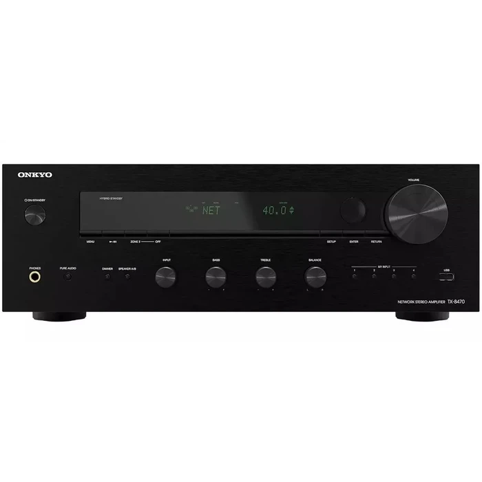 Onkyo TX-8470 Hi‑Fi Network Stereo Receiver - Black