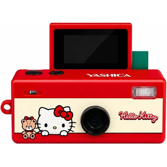 Yashica Hello Kitty Παιδική Φωτογραφική Μηχανή Κόκκινη