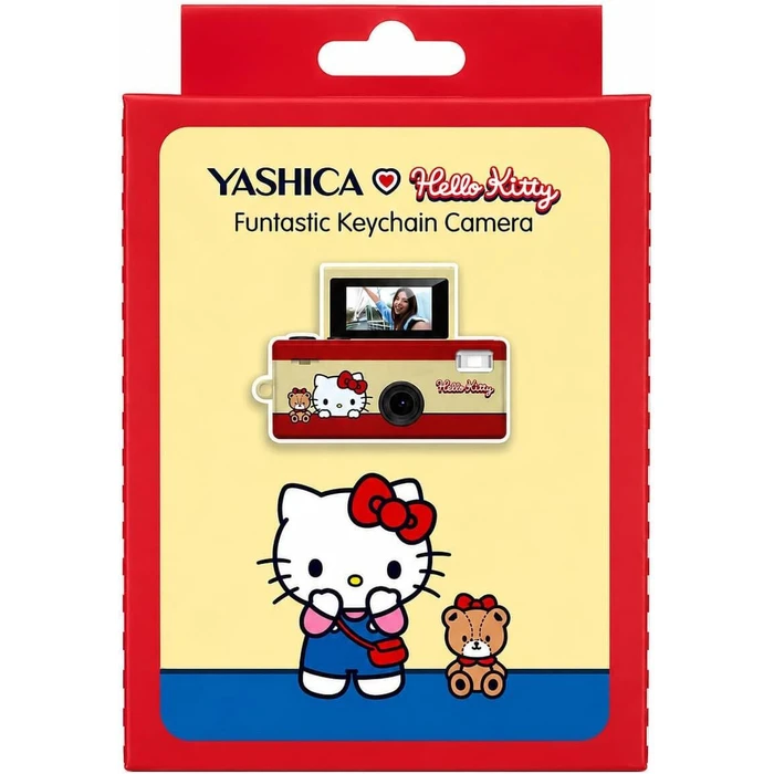 Yashica Hello Kitty Παιδική Φωτογραφική Μηχανή Κόκκινη