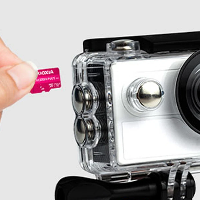 KIOXIA Micro SD Κάρτα Μνήμης 64GB EXCERIA PLUS G3 UHS I U3 με Adapter