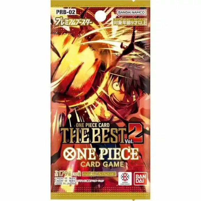 One Piece Card Game PRB-02 Premium Booster «Best Vol 2» (Ιαπωνικά)