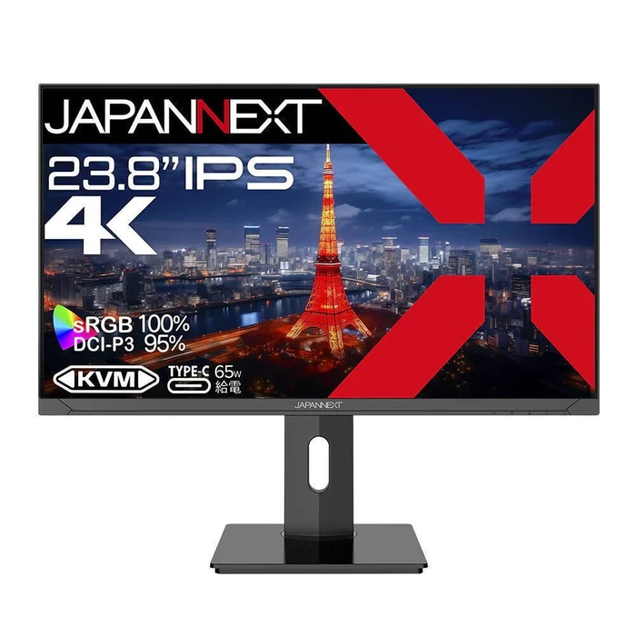 JAPANNEXT IPS HDR Οθόνη 23.8" 4K (3840x2160)