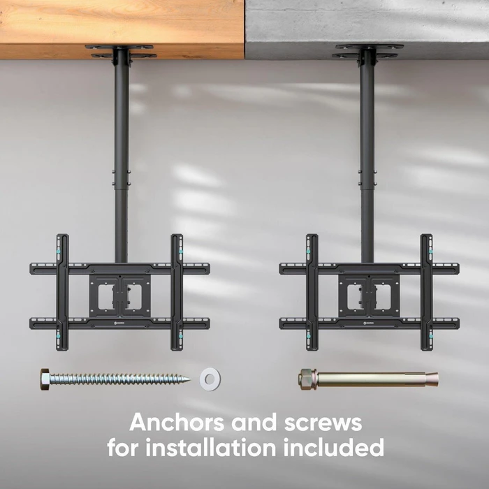 TV Ceiling Mount Onkron N2L-B (32-80", Black)