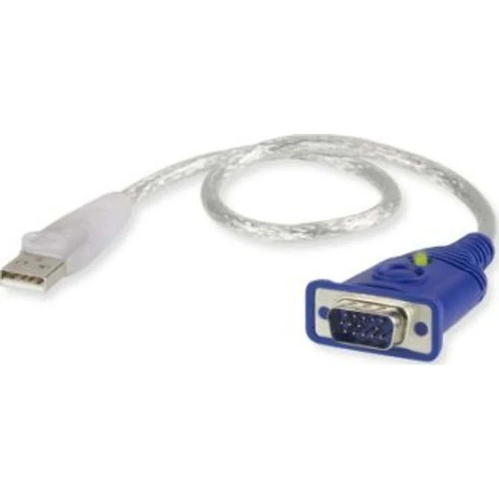 Aten 2A-130G VGA to USB-A EDID Emulator Adapter (VGA male to USB-A male) Gray