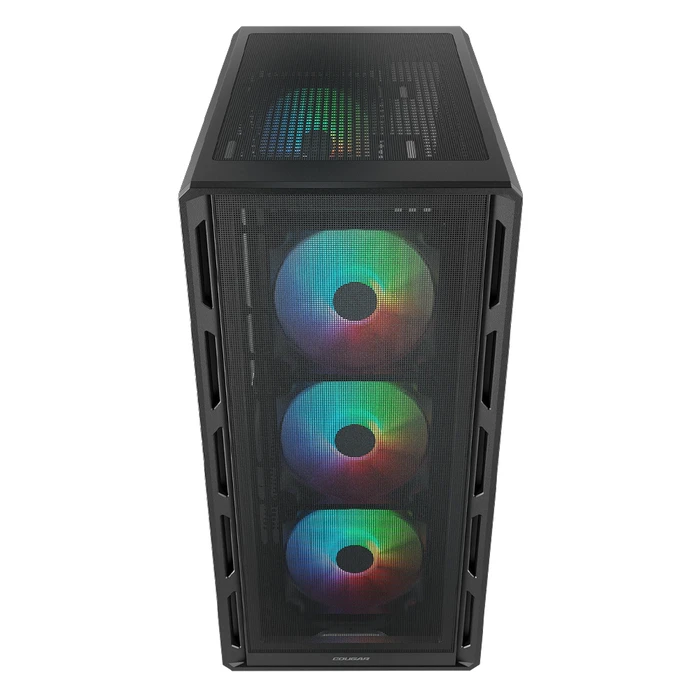 COUGAR Airface Pure RGB Mid Tower Gaming PC Case - Black