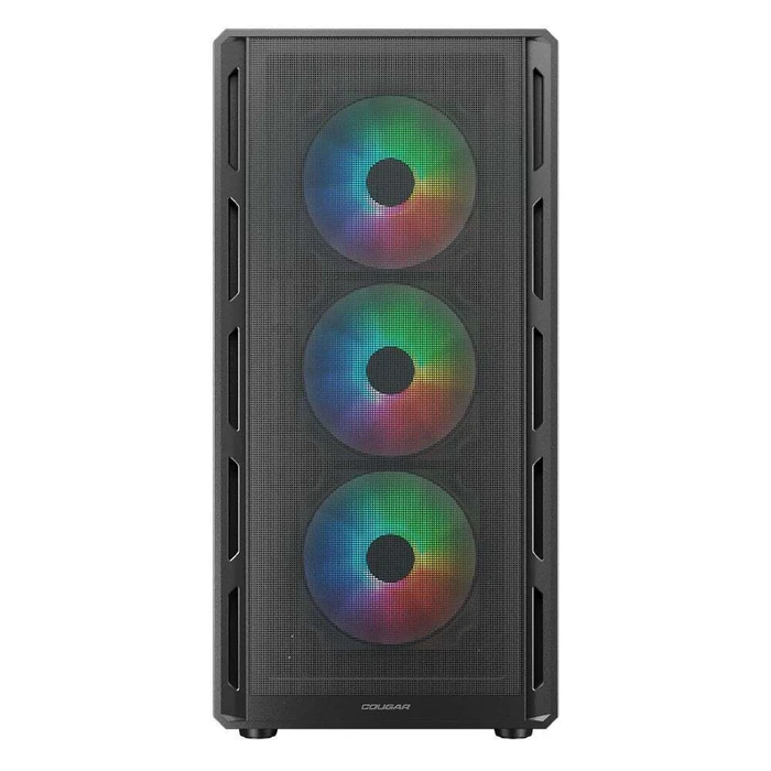 COUGAR Airface Pure RGB Mid Tower Gaming PC Case - Black