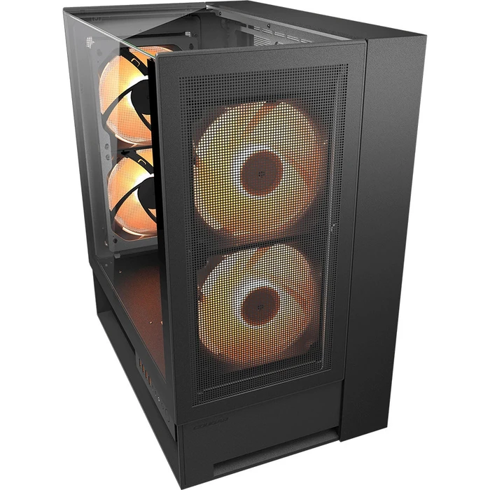 Cougar OmnyX Gaming Midi Tower Κουτί Υπολογιστή με ARGB Φωτισμό Μαύρο