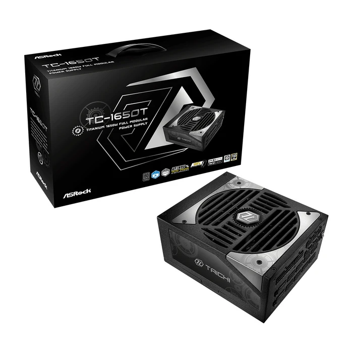 ASRock Taichi Series TC-1650T 1650W ATX 80+ Titanium Fully Modular Power Supply