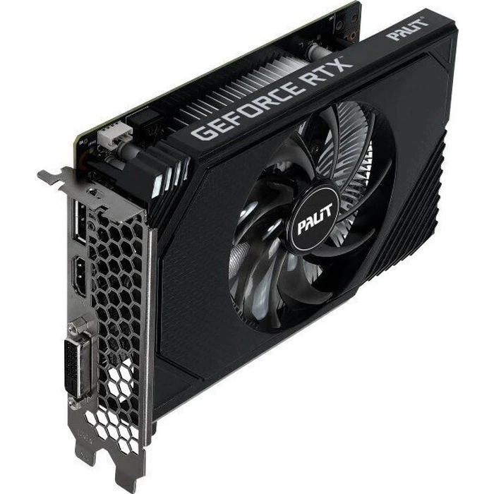 Pal GeForce RTX 3050 6GB GDDR6 StormX OC NE63050S18JE-1072F - Κάρτα Γραφικών (Single-Fan, Low-Profile)