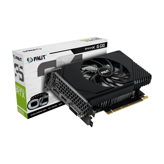 Pal GeForce RTX 3050 6GB GDDR6 StormX OC NE63050S18JE-1072F - Κάρτα Γραφικών (Single-Fan, Low-Profile)