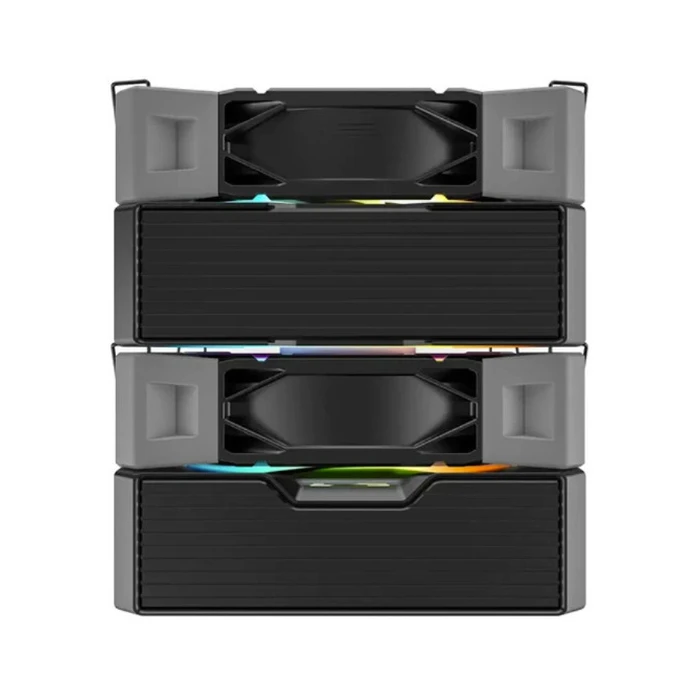 Montech NX600 ARGB CPU Air Cooler for Socket AM5/1200/115x/1700 (Black, 120 mm)