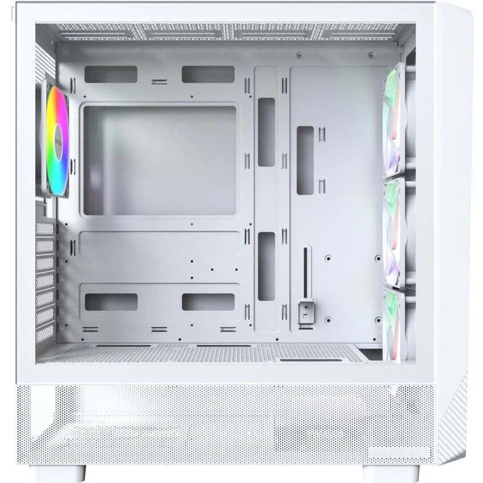 Κουτί Υπολογιστή Montech X5 Midi Tower Λευκό με Πλαϊνό Tempered Glass και Addressable RGB