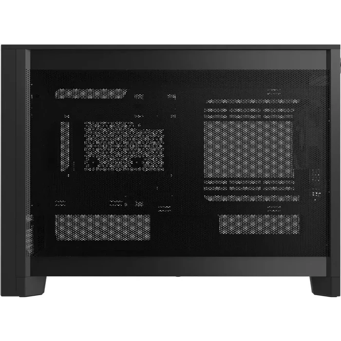 Montech TEN Gaming Mini Tower Computer Case with Side Window - Black