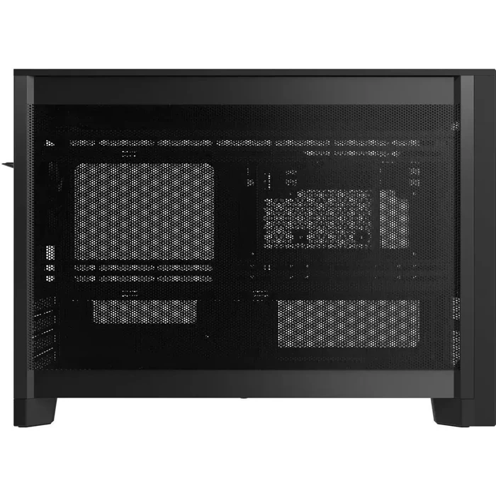 Montech TEN Gaming Mini Tower Computer Case with Side Window - Black