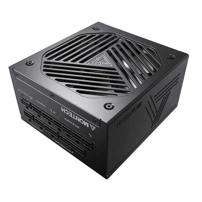 Montech Titan Gold 850W Fully Modular ATX Power Supply – 80 PLUS Gold / Cybenetics Gold (PCIe 5.0 ready)