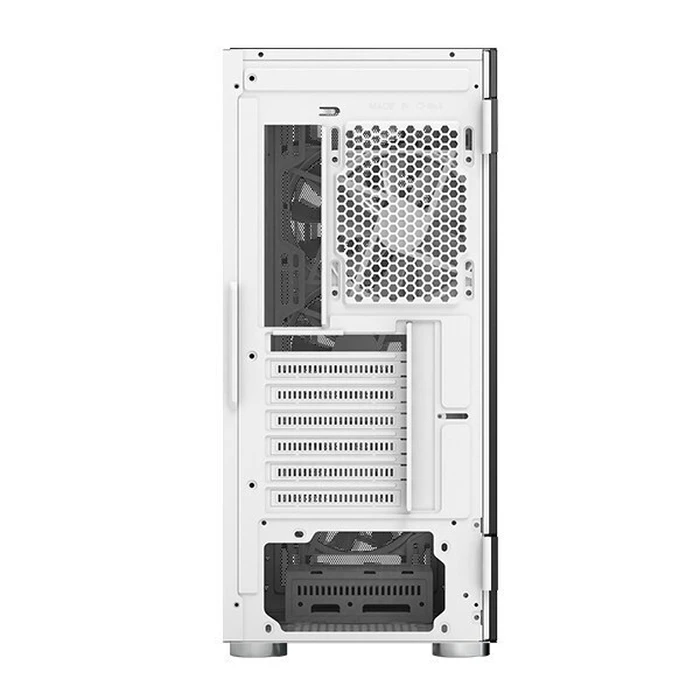 Κουτί Υπολογιστή Montech X3 Mesh Midi Tower Λευκό με Πλαϊνό Παράθυρο και RGB
