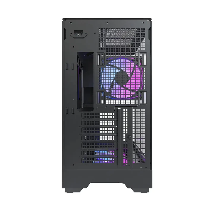 Montech King 45 Pro Gaming Midi Tower Κουτί Υπολογιστή με Πλαϊνό Παράθυρο Μαύρο