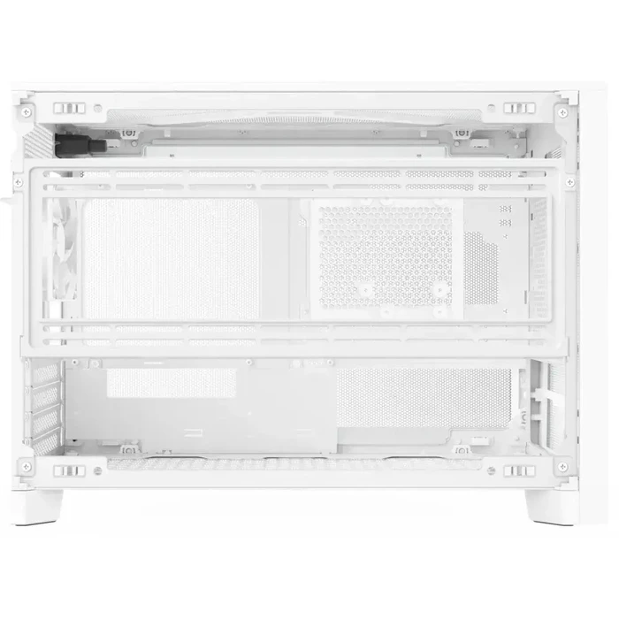 Montech TEN (W) Gaming Mini Tower Κουτί Υπολογιστή με Πλαϊνό Παράθυρο - Λευκό
