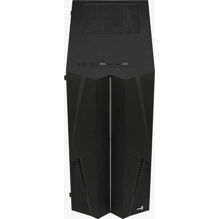 Aerocool Mecha ARGB Gaming Midi Tower Κουτί Υπολογιστή με Πλαϊνό Παράθυρο Μαύρο