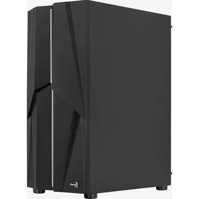 Aerocool Mecha ARGB Gaming Midi Tower Κουτί Υπολογιστή με Πλαϊνό Παράθυρο Μαύρο