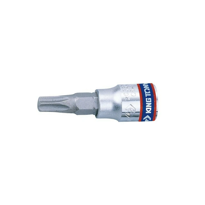 King Tony Καρυδάκι με Μύτη Torx και Καρέ Υποδοχής 1/4'' Μέγεθος T27 203727