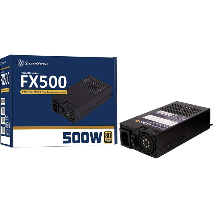 SilverStone SST-FX500-G 500W Flex ATX Power Supply Unit 80 PLUS Gold
