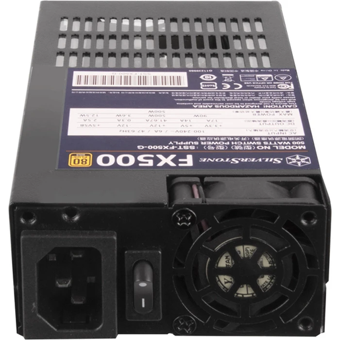SilverStone SST-FX500-G 500W Flex ATX Power Supply Unit 80 PLUS Gold