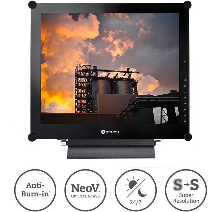 AG Neovo SX5G0011E0100 15" 1024x768 12ms GTG Monitor