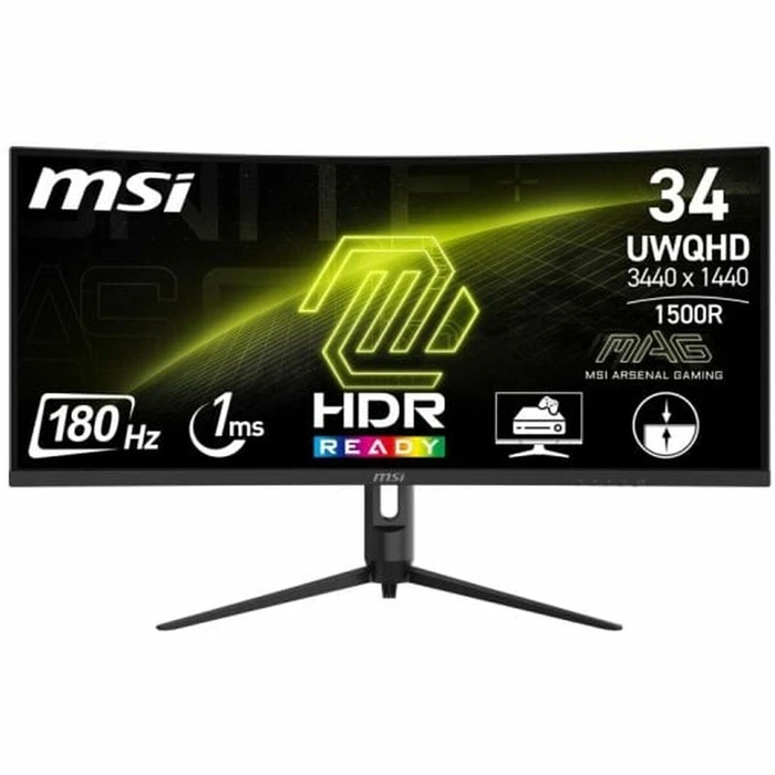 MSI MAG 342CQR E2 34" UltraWide Καμπύλη Gaming Οθόνη VA 3440x1440 180Hz