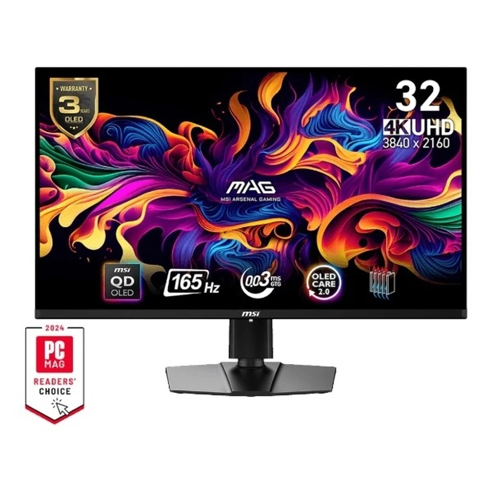MSI MAG321UPQD-OLED 31.5" QD-OLED 4K Gaming Monitor