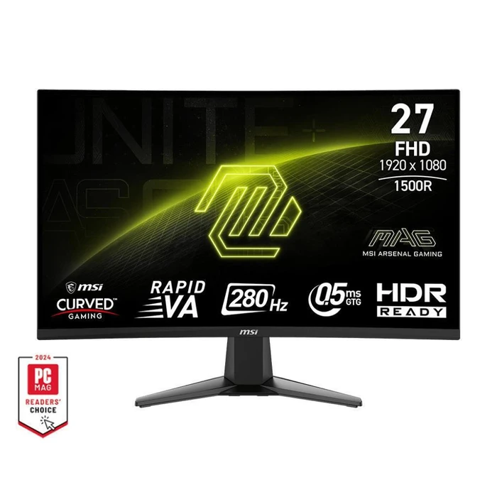 MSI MAG 276CXF 27" Καμπυλωτή Gaming Οθόνη FHD 1920x1080 280Hz 0.5ms Rapid VA