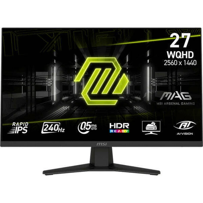 MSI MAG 274QF X24 27" Οθόνη Gaming QHD 2560x1440 240Hz 0,5ms Rapid IPS HDR