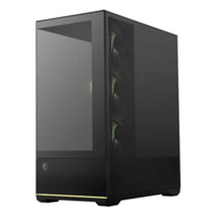 MSI MAG PANO 110R PZ Gaming Midi Tower PC Case with Side Window and ARGB Lighting - Black