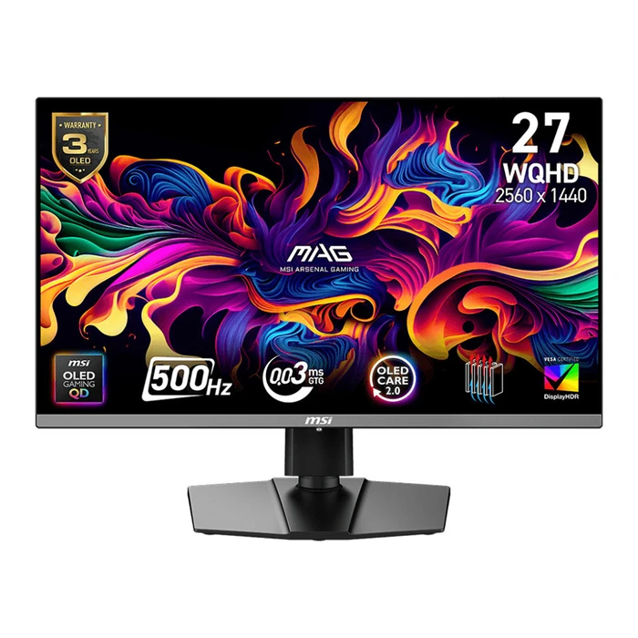 Οθόνη MSI MAG 272QP QD-OLED X50 26.5" Gaming - QD-OLED, 2560x1440, 500Hz