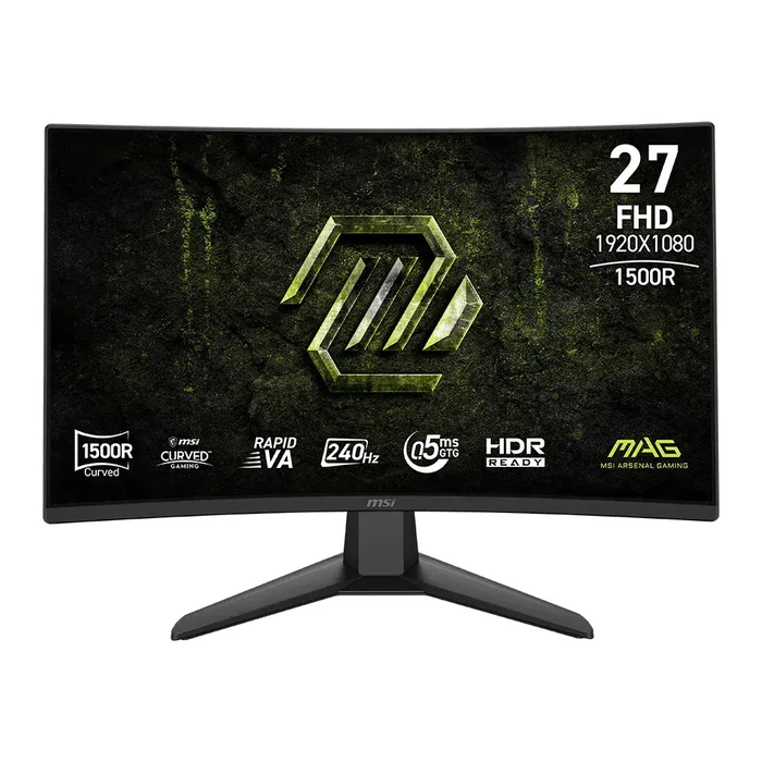 MSI MAG 274CF X24 27" Curved Gaming Monitor - 1920 x 1080, 240Hz, Rapid VA