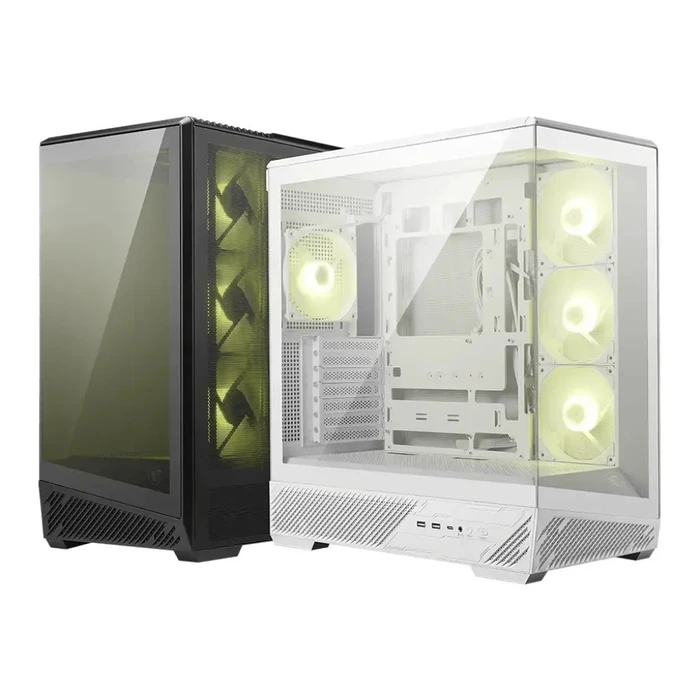 MSI MAG PANO 130R PZ Midi Tower Κουτί Υπολογιστή Μαύρο/Διάφανο