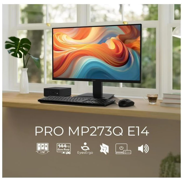 MSI PRO MP273Q E14 IPS HDR 27" QHD 2560x1440 144Hz 4ms GTG