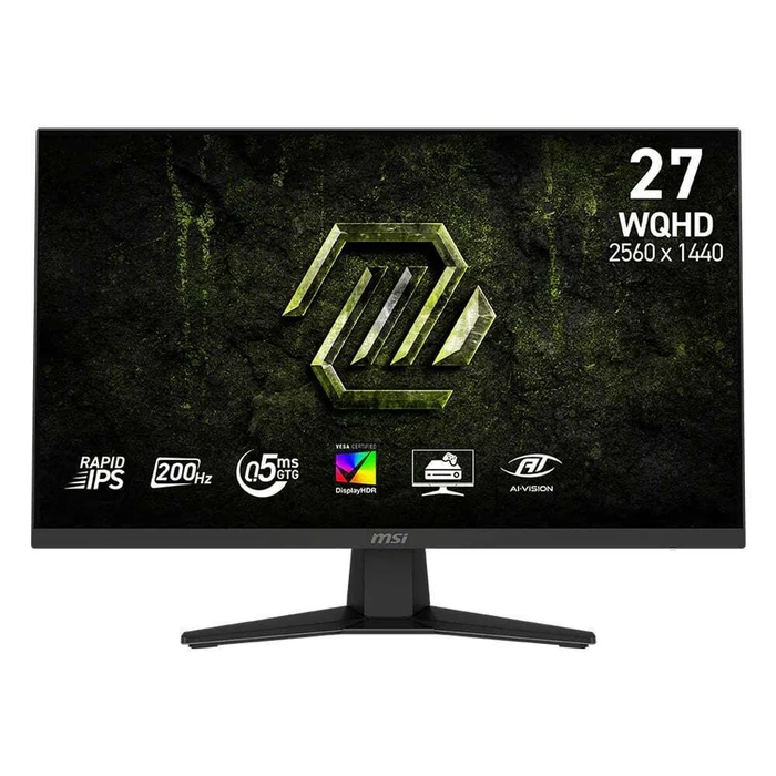 MSI MAG 274QF 27" QHD IPS HDR Gaming Monitor 200Hz 0.5ms GTG
